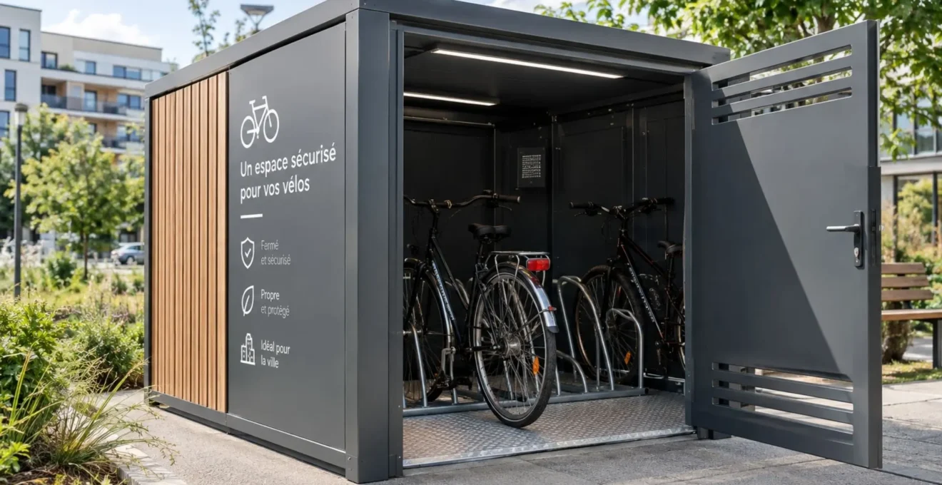 abris vélo fermé